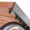 Sodo stalas Patio Park Lux, 151 x 86 cm, rudas