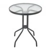 Patio Stiklinis sodo staliukas „Bistro“, 60 cm