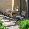 Lauko baldų komplektas Technorattan sodo baldų komplektas Boston pilkas PATIO