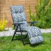 Lena Plus Juodas Edition G050-06PB PATIO sodo fotelis su atrama kojoms