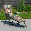 Lena Gultas Juodas Edition G052-23IB PATIO Sodo gultas su atrama kojoms