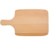 Medinė stačiakampė pjaustymo lentelė su rankena Woody 34 x 20 cm DOMOTTI