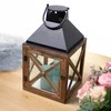 Myhome Lampion Tamsus Mediena 28,5 x 28,5 x 50 cm MANO NAMAI
