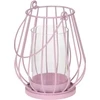 Myhome Lampion Wire Rožinė 11,2 x 11,2 x 13,5 cm MANO NAMAI