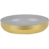Myhome Dekoratyvinis dubuo Soft Gold Pilkas 25 x 25 x 5 cm MANO NAMAI