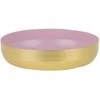 Myhome Dekoratyvinis dubuo Soft Gold Rožinė 16 x 16 x 3,5 cm MANO NAMAI
