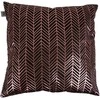 Myhome Užvalkalas dekoracyjna na poduszkę Velvet Juodas Herringbone 45 x 45 cm MY HOME