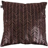 Myhome Užvalkalas dekoracyjna na poduszkę Velvet Juodas Herringbone 45 x 45 cm MY HOME