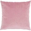 Myhome Užvalkalas dekoracyjna na poduszkę Velvet Rožinė Fan 45 x 45 cm MY HOME