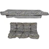 Pagalvėlės sūpynėms 130 cm su baldakimu Luna / Kate G050-06IB PATIO