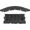 Pagalvėlės sūpynėms 170 cm su baldakimu Ravenna H024-07PB PATIO
