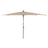 Stačiakampis balkono skėtis 2,1 x 1,4 m taupe PATIO