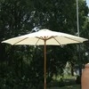 Sodo skėtis PATIO Poly Ecru, 3 m