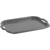 Padėklas plastikinis 46x33x3 cm pilkos spalvos Domotti 229021