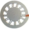 Boho stalo kilimėlis 35 cm pilkas AMBITION