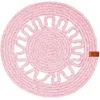 Boho stalo kilimėlis 35 cm rožinis AMBITION