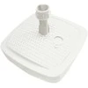 Rotango skėčio pagrindas baltas 39 x 39 cm 12 l PATIO