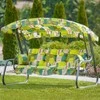 Pagalvėlės su stogeliu sūpynėms 170 cm Ravenna E001-12BB PATIO