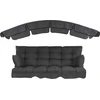 Pagalvėlės sūpynėms 170 cm su baldakimu Ravenna H024-07PB PATIO
