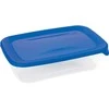 Maisto laikymo dėžutė CURVER FRESH&amp;GO, mėlynu dangteliu, h5 x 17 x 13 cm, 500 ml