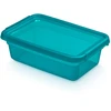 Orplast Ocean „Basestore“ indas su dangteliu ir spaustukais, 19 x 28 x 9 cm, 3 l, vandenyno spalvos