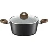 Puodas aluminiowy su dangteliu Terra 28 cm 5,6 l AMBITION