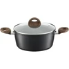 Puodas aluminiowy su dangteliu Terra 28 cm 5,6 l AMBITION