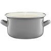Emaliuotas puodas 16 cm 1,8 l pilkas EMALIA OLKUSZ