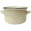 Emaliuotas puodas 20 cm 3,6 l kremas EMALIA OLKUSZ