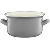 Emaliuotas puodas 20 cm 3,6 l pilkas EMALIA OLKUSZ