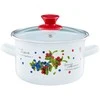 Emaliuotas puodas su dangteliu Blueberry 22 cm 5 l EMALIA OLKUSZ