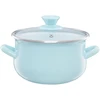Emaliuotas pudingas su dangteliu Pyza mėtų 14 cm 1,25 l EMALIA OLKUSZ