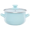 Emaliuotas pudingas su dangteliu Pyza mėtų 16 cm 2 l EMALIA OLKUSZ