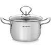 Puodas plieno su dangteliu Petite 16 cm 1,9 l AMBITION