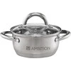WMF Puodas plieno su dangteliu Solar 16 cm 1,9 l AMBITION