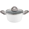 Puodas su Qualum Basic Stone Edition Wavy 28 cm AMBITION danga