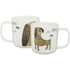 Puodelis 370 ml Pets dog ruda AMBITION
