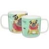 Puodelis 370 ml Pets mopsas AMBITION