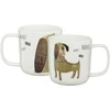 Puodelis 370 ml Pets dog ruda AMBITION
