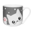 Puodelis 440 ml Kitty pilkas AMBITION
