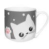 Puodelis 440 ml Kitty pilkas AMBITION