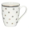 Art Deco Stars Kalėdinis puodelis 360 ml snaigės AMBITION