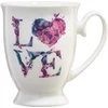 Love Letters puodelis su gėlių užrašu 300 ml AMBITION