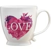 Love Letters Rožinė Heart Puodelis ant pėdos 400 ml AMBITION