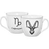 Zodiako porcelianinis puodelis 550 ml Ožiaragis AMBITION