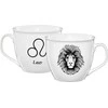 Zodiako porcelianinis puodelis 550 ml Liūtas AMBITION