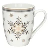 Art Deco Stars Kalėdinis puodelis 360 ml snaigės AMBITION