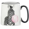 Zanzi Puodelis 400 ml zebra AMBITION