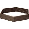 Prosperplast Paaukštinta lysvė Base Woody 148x129x25cm plastikinė/ruda