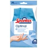 Latekso pirštinės Spontex Optimal, M, mėlyna, 1 pora